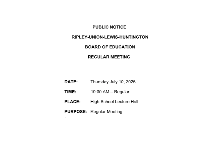 July Board Meeting 7-10-26